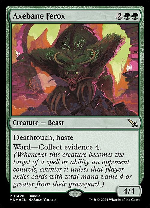 Axebane Ferox Card Front