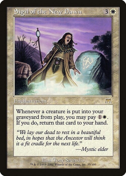 Sigil of the New Dawn Card Front