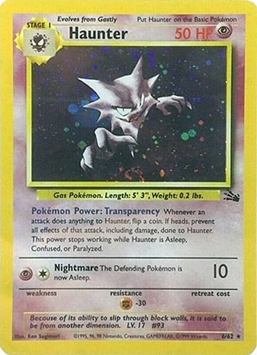 Haunter Card Front