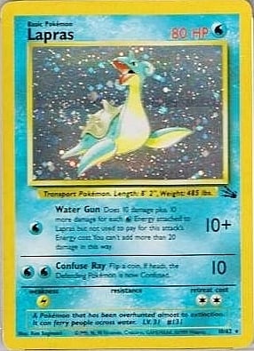 Lapras Card Front