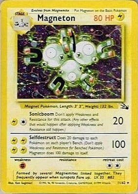 Magneton [Magnetic Flow | Steel Wave] Card Front