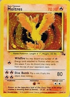 Moltres [Combustion | Flying Flare] Card Front