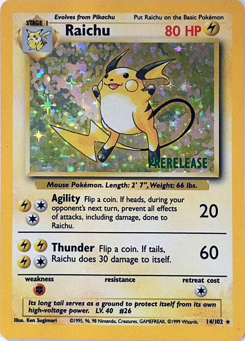 Raichu [Thunderclap Shot | Electrosmash] Card Front