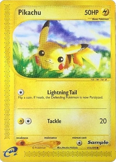 Pikachu [Gnaw | Agility] Card Front