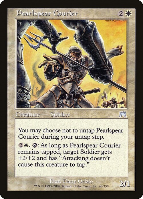 Pearlspear Courier Card Front