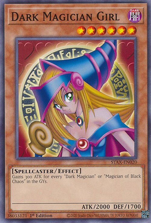 Dark Magician Girl Card Front