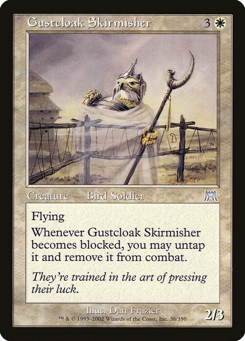 Gustcloak Skirmisher Card Front