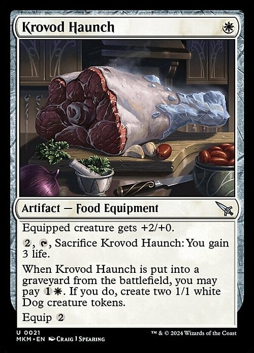 Krovod Haunch Card Front