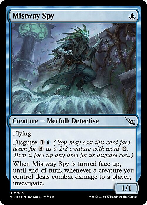 Mistway Spy Card Front