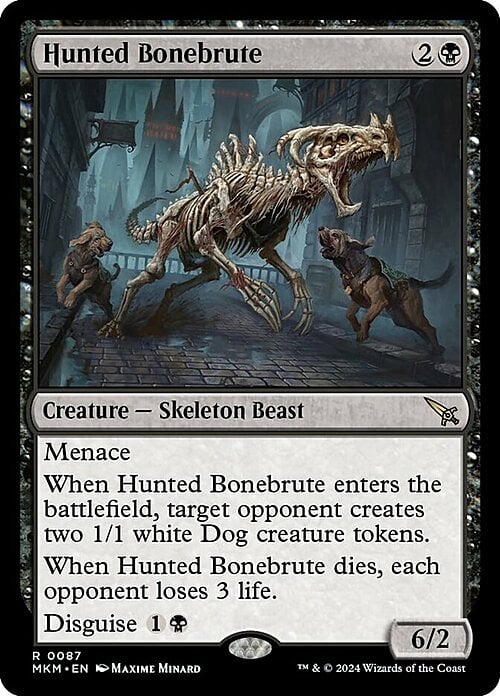 Hunted Bonebrute Card Front