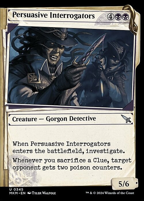 Interrogatrici Persuasive Card Front