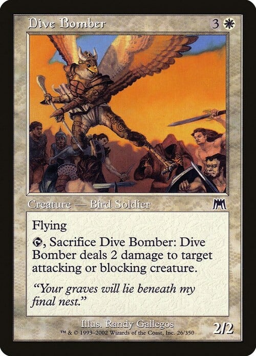 Dive Bomber Card Front
