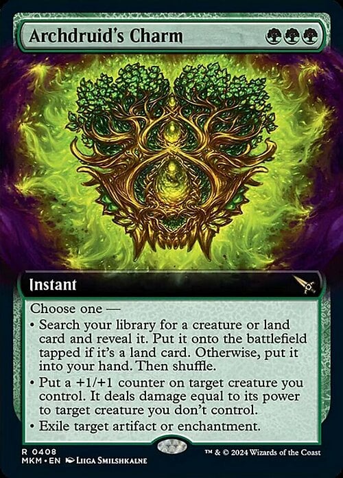 Archdruid's Charm Card Front