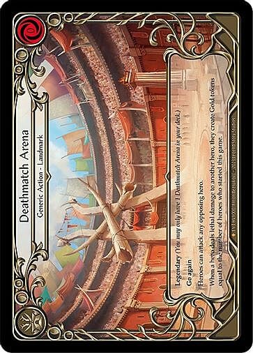 Deathmatch Arena Card Front