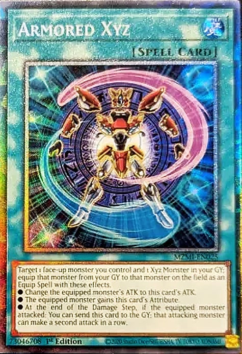 Armored Xyz Card Front