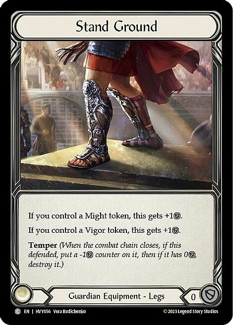 Stand Ground Card Front