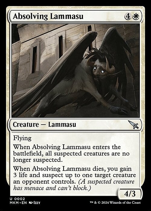 Absolving Lammasu Card Front