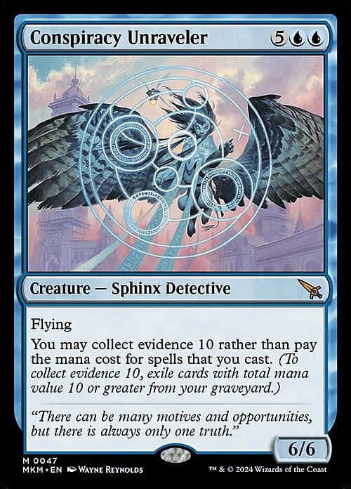 Conspiracy Unraveler Card Front