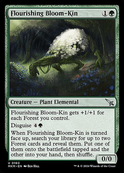 Flourishing Bloom-Kin Card Front