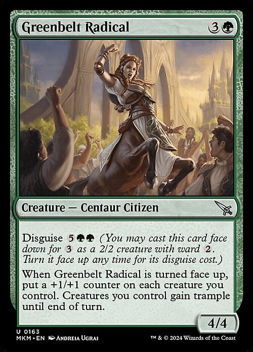 Greenbelt Radical Card Front