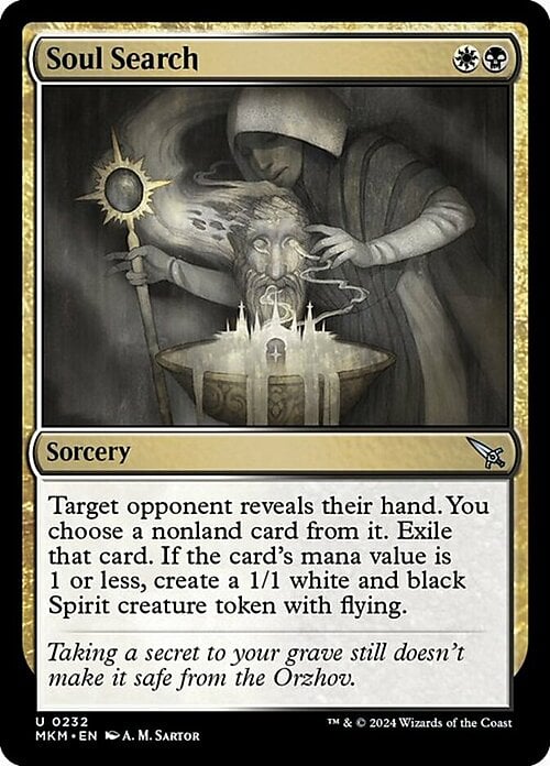 Soul Search Card Front