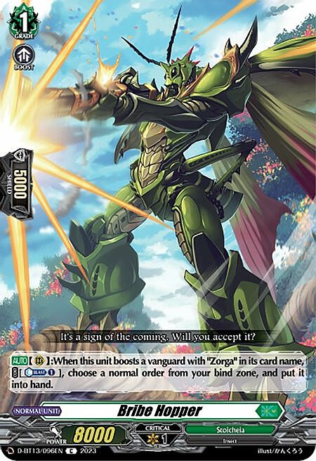 Bribe Hopper Card Front