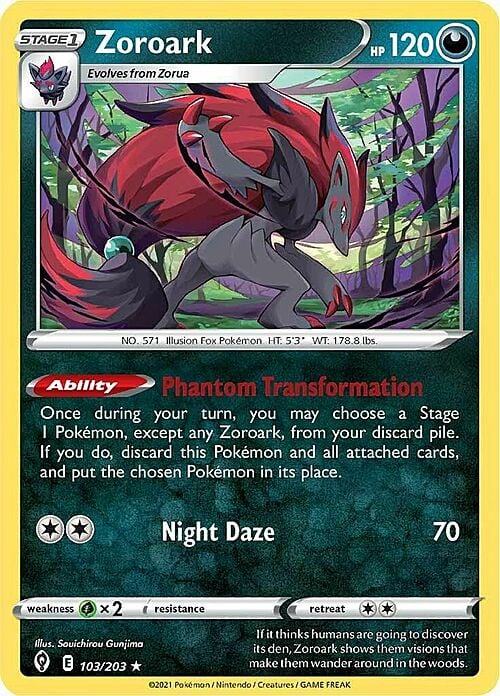 Zoroark Card Front