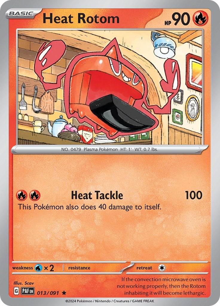 Heat Rotom Paldean Fates | Pokmon | CardTrader