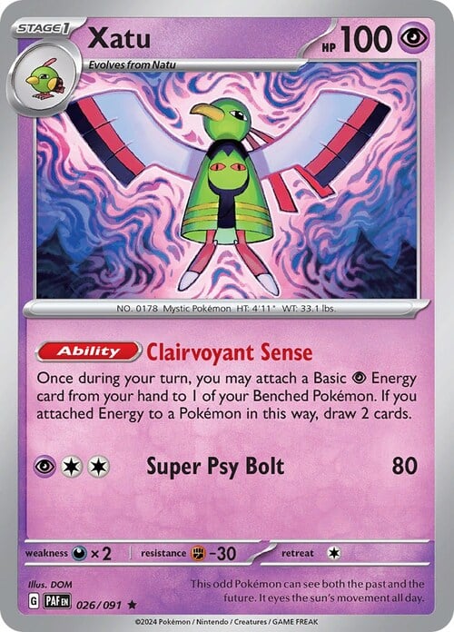 Xatu Card Front