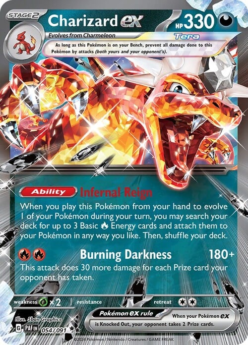 Charizard ex Card Front