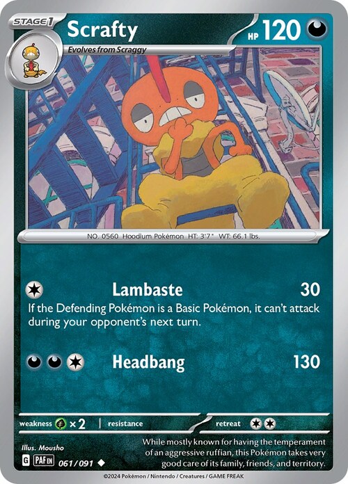 Scrafty Card Front