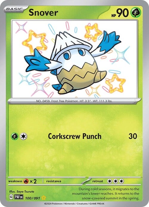 Snover Card Front