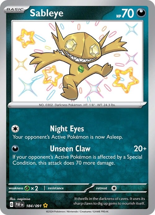 Sableye Card Front