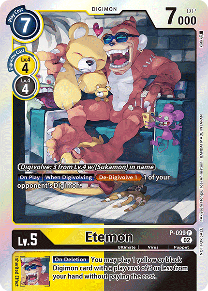 Etemon Card Front