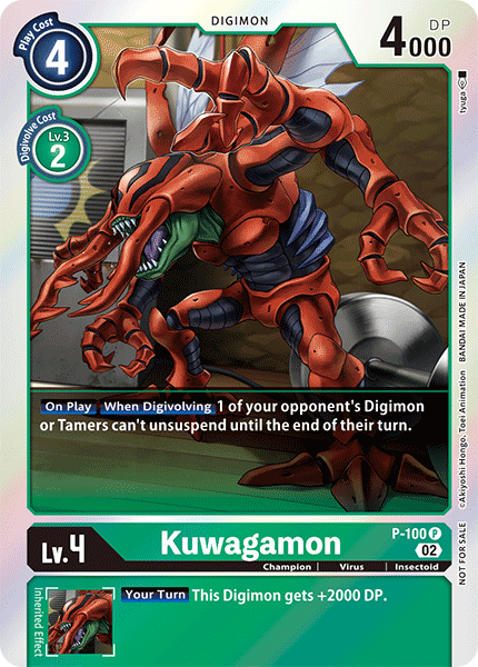 Kuwagamon Card Front
