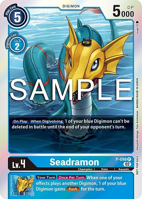 Seadramon Card Front