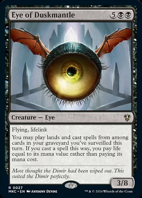 Eye of Duskmantle Card Front