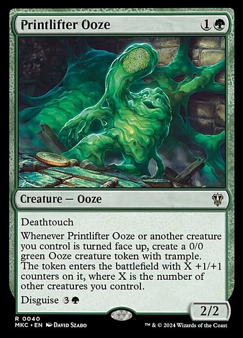 Printlifter Ooze Card Front