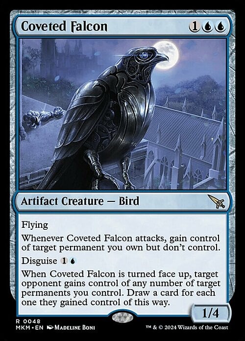 Coveted Falcon Card Front