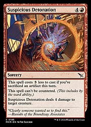 Suspicious Detonation 145