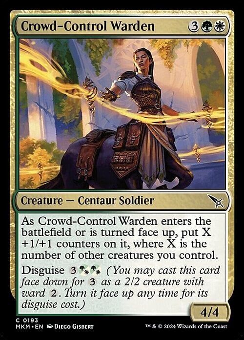 Crowd-Control Warden Card Front