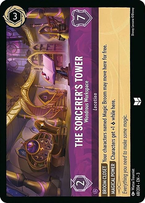 The Sorcerer's Tower Card Front