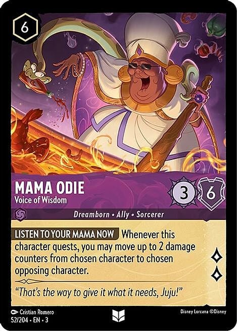 Mama Odie - Voice of Wisdom Card Front