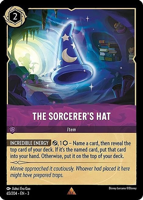 The Sorcerer's Hat Card Front