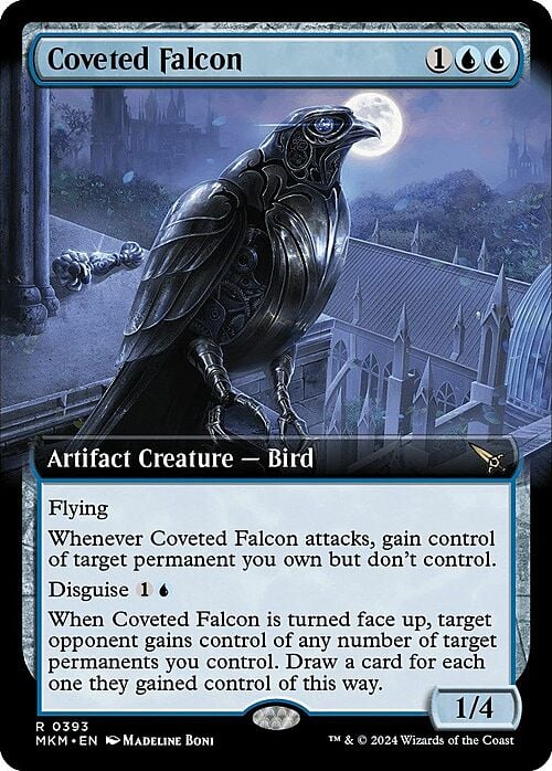 Coveted Falcon Card Front