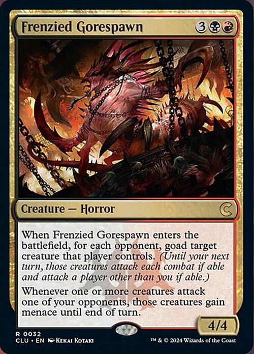 Frenzied Gorespawn Card Front