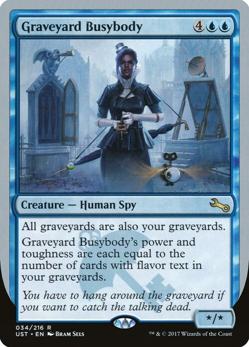 Graveyard Busybody Card Front