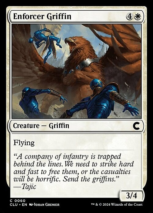 Enforcer Griffin Card Front