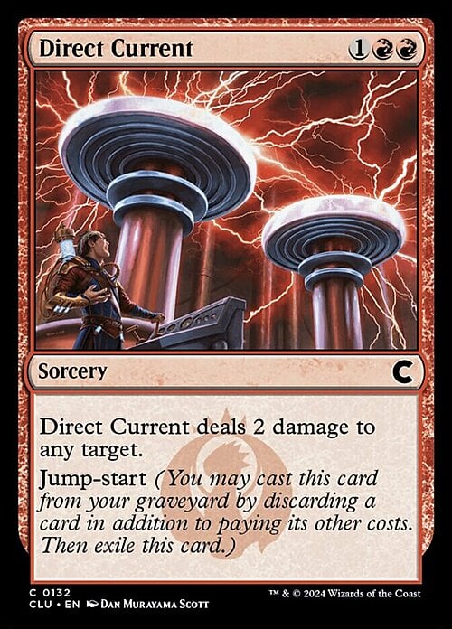 Direct Current Card Front