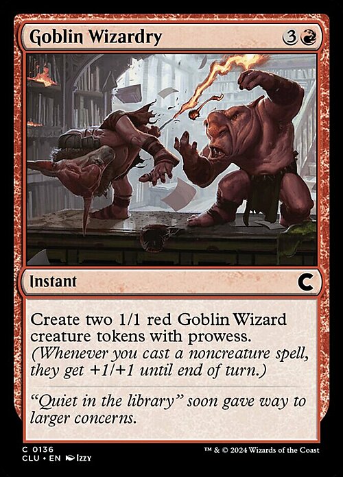 Arte Magica dei Goblin Card Front